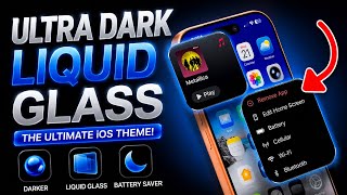 iOS 26 - Turn On (ULTRA DARK) Liquid Glass on iPhone!