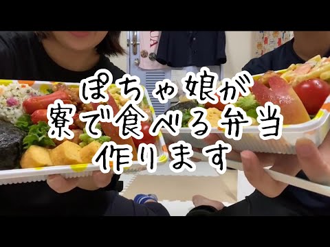 久々のJK弁当にテンション上がっちゃった #126 ぽっちゃり母娘弁当#お弁当シリーズ