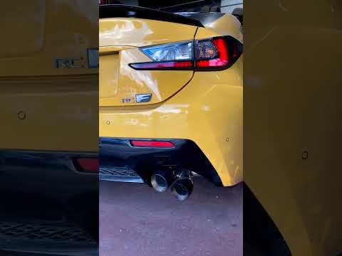 Lexus Rc F gets a custom valved setup 😈🔥 #lexusrc#lexuslfa#customexhausts#supercar#loudcars#lexus