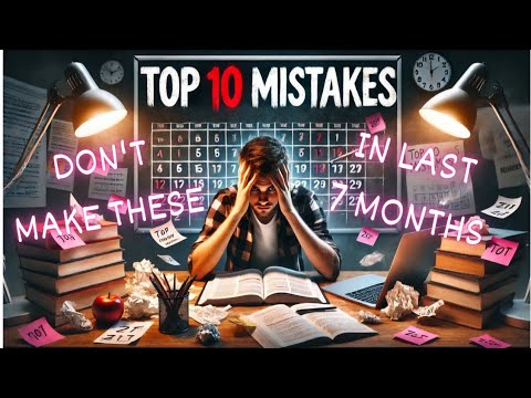 Aspirants ⚠️ | These 10 mistakes will destroy your preparation ⛔️🚫 | #biology #neet