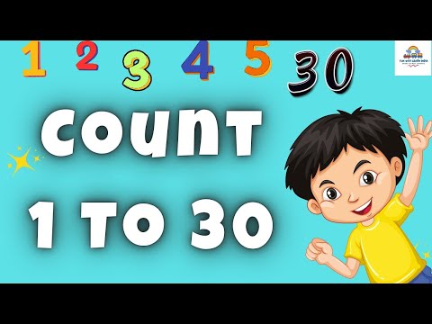Counting 1 to 30 | Preschool 1 to 30 Counting for Kids | Easy & Fun Numbers Learning | 