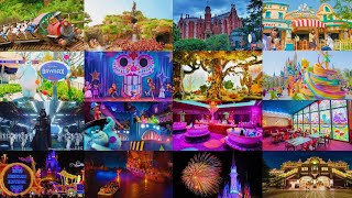 【おうちディズニー】行った気分になれる・ディズニーランドでの1日をBGMで再現してみた【アナウンス入り】/ A day's worth of BGM at Tokyo Disneyland