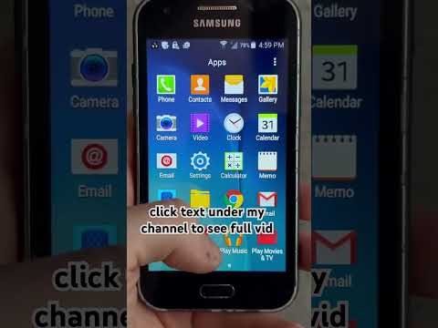 Old Apps on the Samsung Galaxy J1 🙂‍↔️