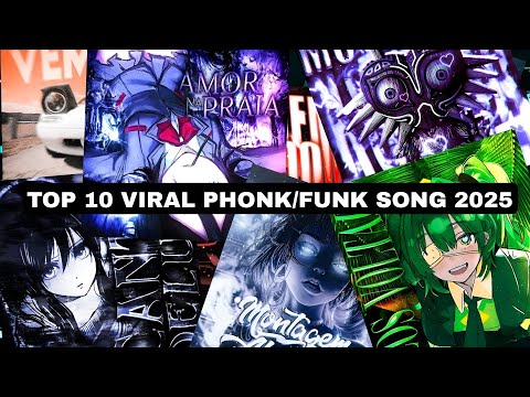 TOP 10 VIRAL PHONK/FUNK SONG 2025||HAYOUTUB_7|| (audio edit)