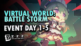 Virtual World: Battle Storm Event Guide Day 1-5 | Zenless Zone Zero