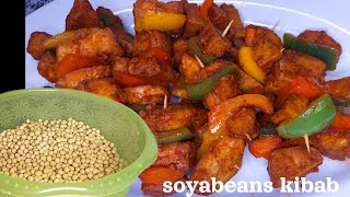 how to make soya beans kebab/very easy method||TUFU
