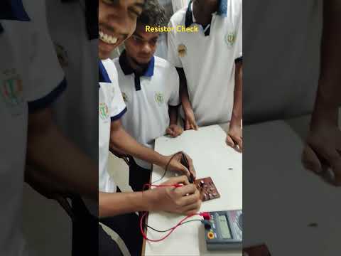 ⚡PRACTICAL ON💥 Resistor of Check #shortvideo#ytshorts#trending#viralvideo#practical#checkmate#amar