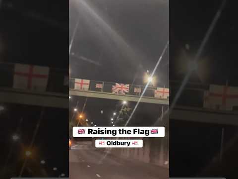 🇬🇧Raising the Flag - Oldbury 🏴󠁧󠁢󠁥󠁮󠁧󠁿 #shorts