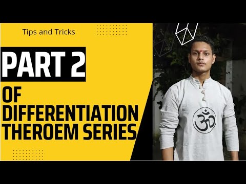 PART 2 OF DIFFERENTIATION THEROEM // MATHS // MAHARASHTRA BOARD.