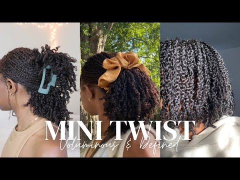 Mini Twist Tutorial| Voluminous & Defined Mini Twist| Juicy Twist| Callmelexi