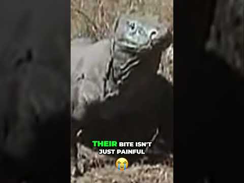 How Komodo Dragons Use Venom to Hunt!
