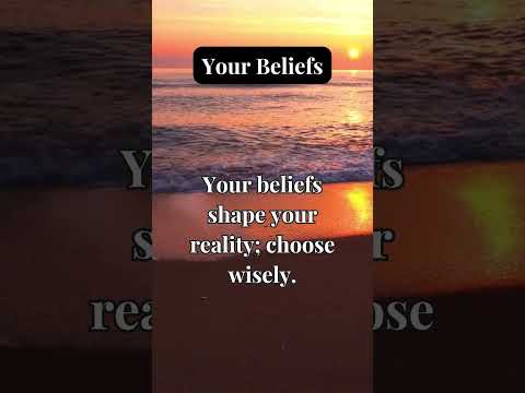 You Become WHAT You Believe 💖 #love #inspiration #motivation #amen #believe #belief #lawofattraction