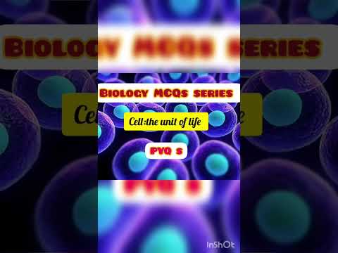 cell the unit of life pyq series #neet2023 #neetbiology #neetpyq #viral #shortsvideo