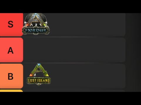 ark map tier list