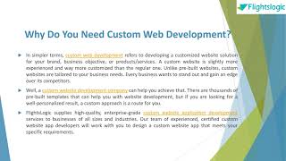 Custom Web Development
