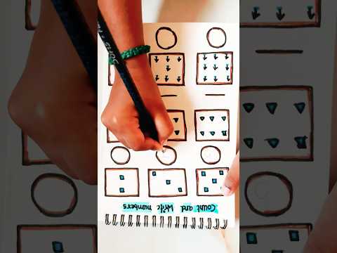 Count and write #numbersgame#learnigvideos #activityforkids