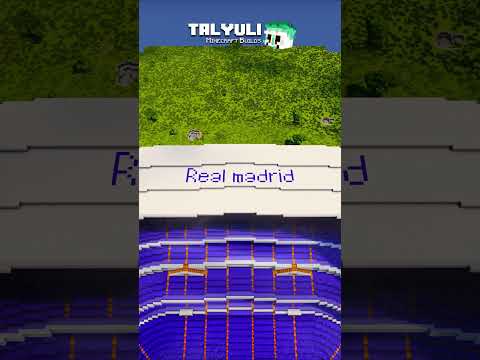 Minecraft | Santiago Bernabeu! Day 2 ⚪⚽🏟️