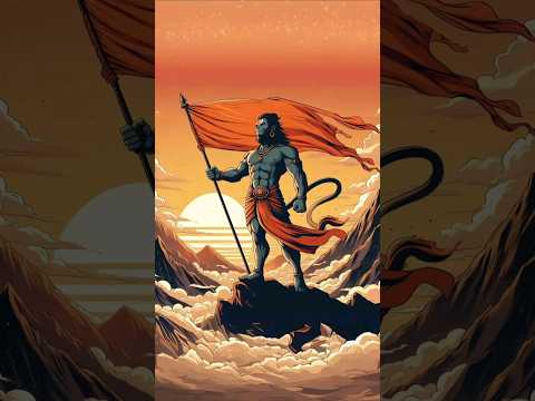 हनुमान जी आसमान में 🙏🙏 #hanuman ji asman me ud rahe the tab #hanumanjikibhakti #bhaktivedio #bhakti