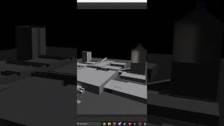 Vista aérea del refugio, quiero que sea 5 veces mas grande.  #roblox #robloxespañol  #robloxbuild