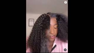 Protective style ✨How she Define her natural hair #protectivestyles #naturalhair#amazing#hair ❤️‍🔥