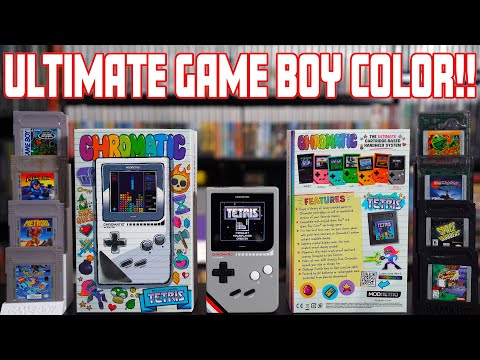 BEST Game Boy Color?! ModRetro Chromatic Unboxing!