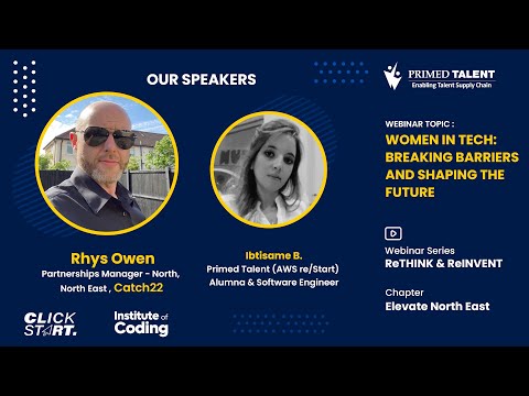 Women in Tech: Breaking Barriers and Shaping the Future | Rhys Owen | Ibtisame B | North East UK
