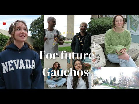 Advice for future gauchos, congrats on your admission to UCSB! 🙌😎🌊