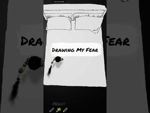 The Fear of Being Lonely 💔 #art #drawing #roblox #phobia