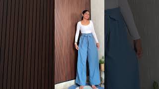 Wow😍these flipkart trousers are must haves in your wardrobe #shortsvideo #flipkarthaul