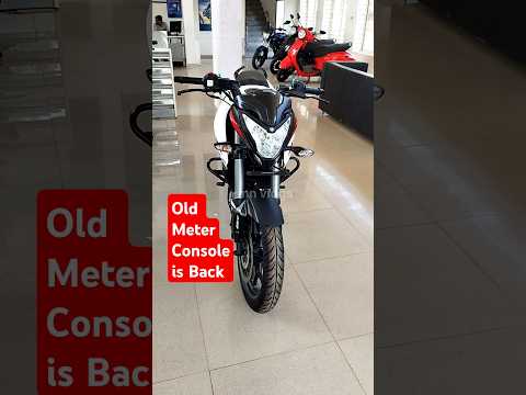 brand new bajaj pulsar N200 whitecolor 🤍 🤍 Old meter console is back #foryou #video @ymnvlogs