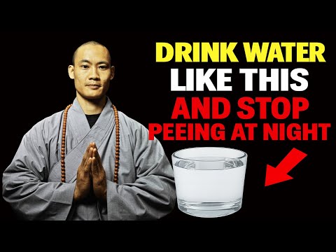 Seniors: Drink Water Like THIS to Stop Nighttime Urination (No One Talks About This) | Shi Heng Yi