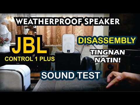 JBL Control 1 Plus Sound Test and Disassembly