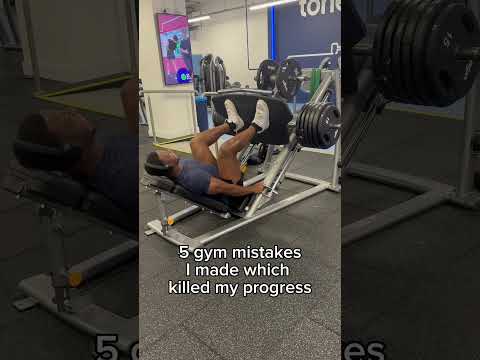 5 gym mistakes I made which slowed down my progress #gym #motivation #gymadvice #transformation