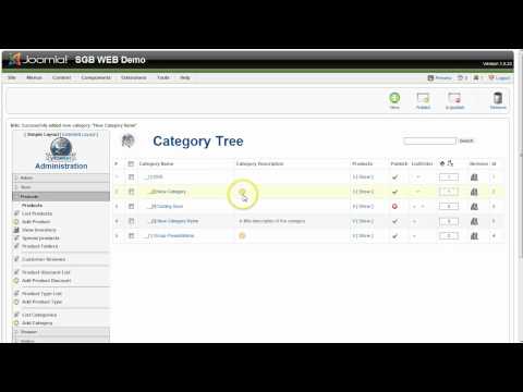 SGB Web Design - Joomla - Add Product Listing to VirtueMart
