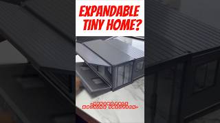 Expandable Tiny Home? #containerhome #tinyhouse #affordablehousing #housingcrisis #guesthouse