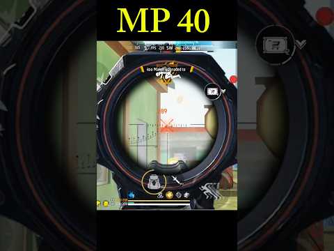 IMPOSSIBLE 👿 MP 40 CLUTCH #freefire #shorts
