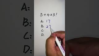 Tricky math | math puzzle problem #trickymath #mathpuzzle #shorts