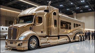 🌟 "Live Like a King on the Road! Inside the 2025 Kenworth T2000 Motorhome!"