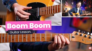 How To Play Boom Boom – John Lee Hooker Guitar Lesson