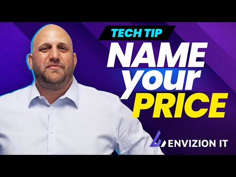 Does Your IT Services Provider In West Michigan Allow You To Name Your Price?