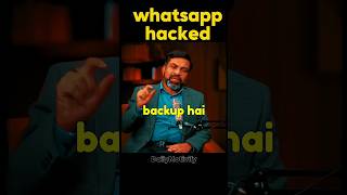 whatsapp hacked 🤨📱 ||cyber investigator Amit Dubey #shorts #hacker #crime #shortsviral 💯