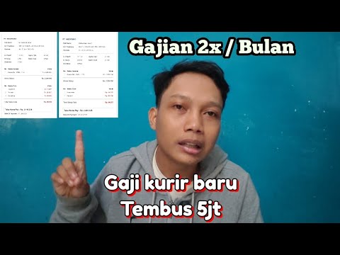 Berapa gaji kurir baru dan tanggal gajiannya? Kurir shopee - Kurir shopee express!