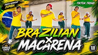 BRAZILIAN × MACARENA | Dj Paul Bigata remix | Dance Workout Zumba | TikTok Trend 2026 | Kingz Krew