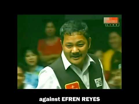 Do Not Be OverConfident Like This against EFREN REYES