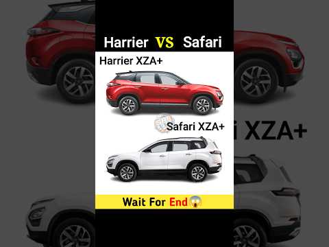 Harrier Vs Safari 😍 | Full Comparison || #adventure #car #safari #harrier #tata