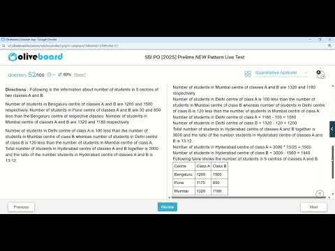 Oliveboard SBI PO live mock solution video ||30 to 31 july ||✅🥲✍️📚🥰📝