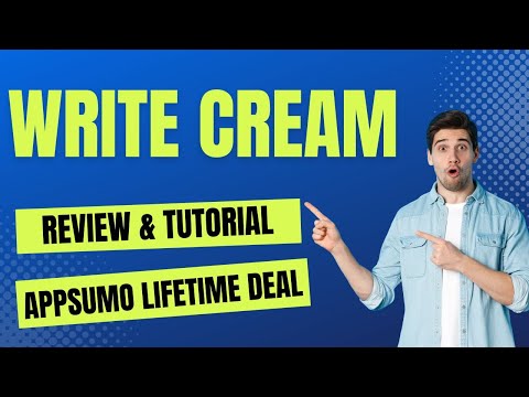 WriteCream Review & Tutorial - How To Use WriteCream Lifetime Deal