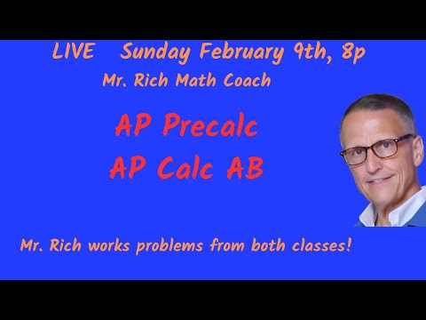 Mr. Rich Math Q and A February 9th, 2025