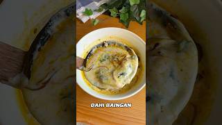 Dahi baingan recipe video | yogurt with eggplants #dahibaingan #yogurt #eggplant #baingan
