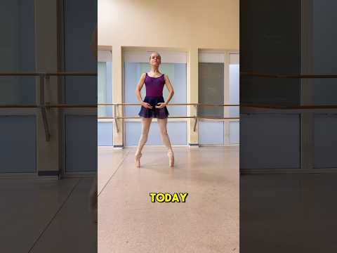 POINTE WORK🩰🎯 #balletclass #pointeshoes #dancetechnique